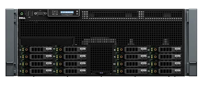 SERVER DELL POWEREDGE R910 E7520 (1.87Ghz 18M Cache - 4 Core / 8 Thread)